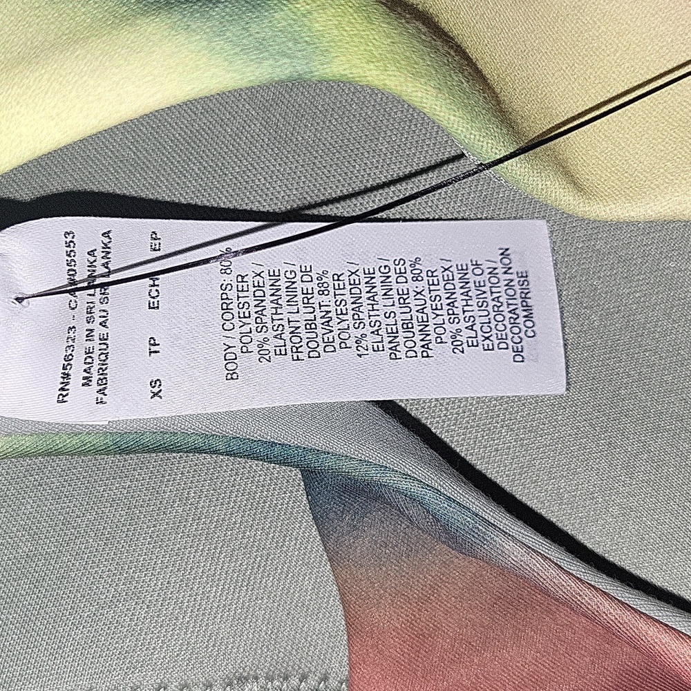 Nike Women's Multicolor Tie-Dye Top Sz Xs - Picture 4 of 5